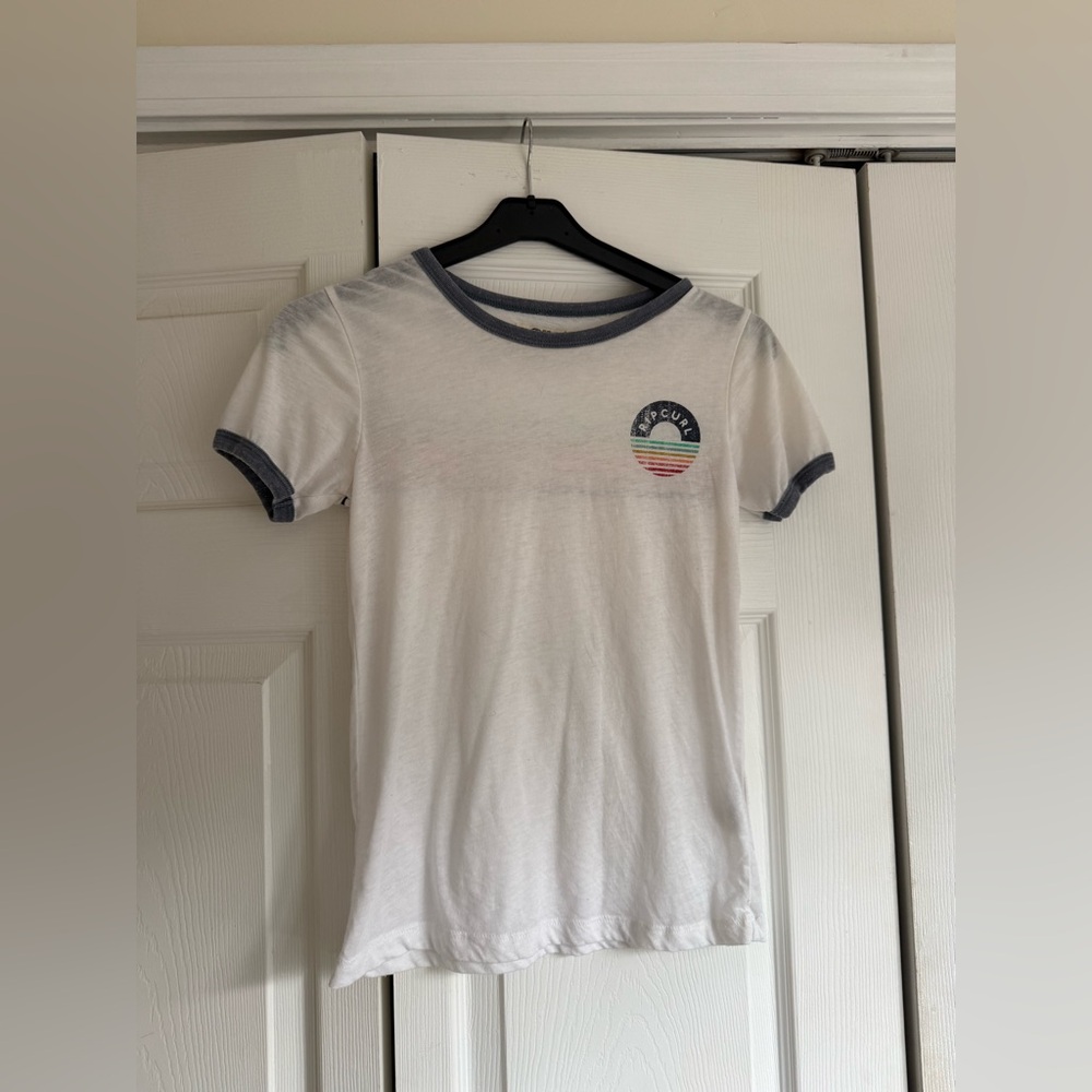 RipCurl White Graphic T-Shirt